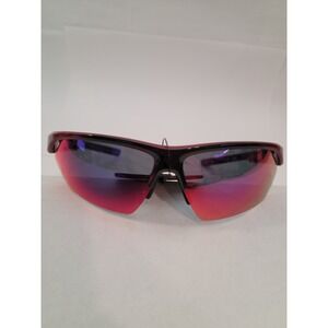 Foster Grant Ironman Sunglasses Mens Polarized Active Red Mirror NS1124